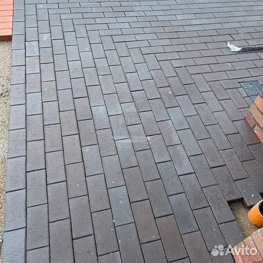 Клинкер тротуарный Лср графитовый 