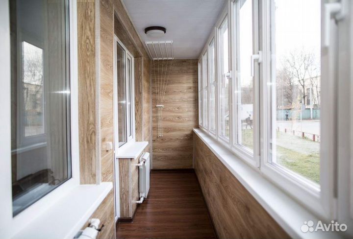 Окна на лоджию