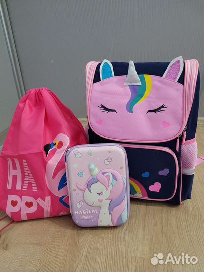 Рюкзак школьный ранец ортопедический для девочки