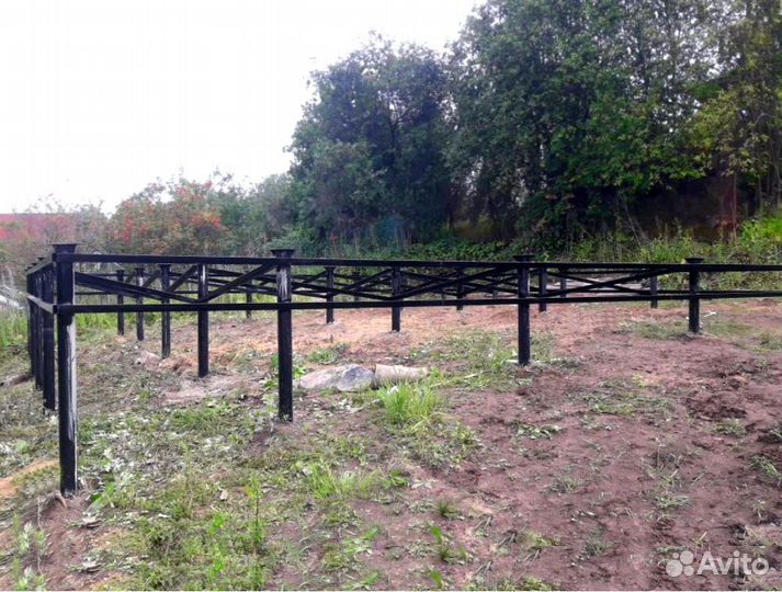 Фундамент свайный-винтовой под ключ