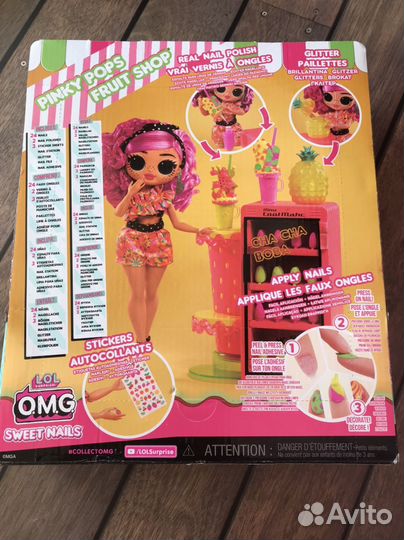 LOL Surprice Sweet Nails Pinkie Pops Fruit Shop