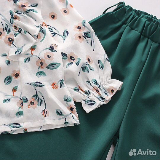 Костюм брюки блузка для девочки