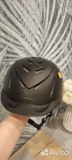 Шлем для верховой езды регулируемый 55-59см