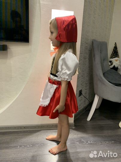 Костюм красной шапочки 98-104