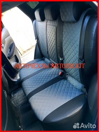 Чехлы Автопилот Nissan Almera g11 g15 из экокожи