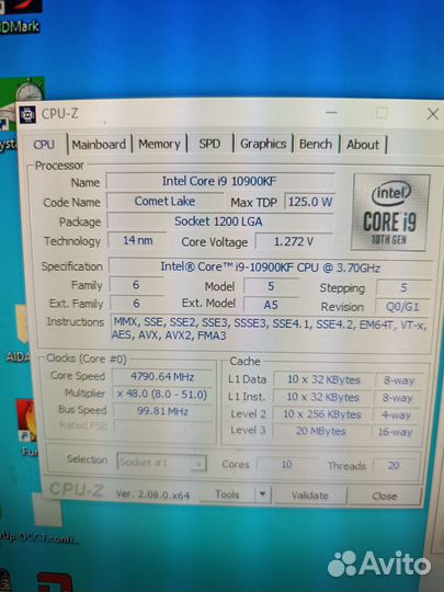 Intel Core i9-10900KF