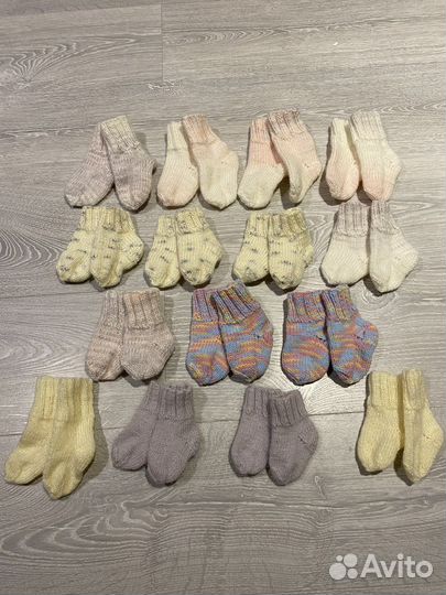Носочки для новорожденного
