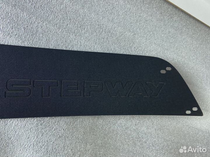 Заглушка защита решетки радиатора Renault Sandero