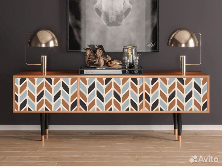 Тв-тумба T4 - Орех - Beige Laure