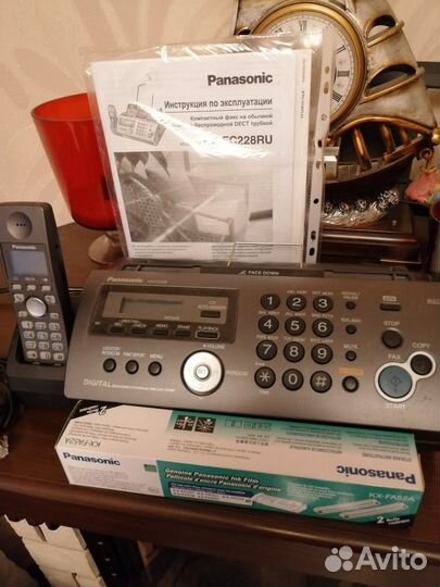 Факс Panasonic kx-fc228ru