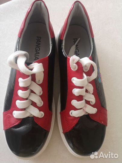 Кеды кожаные