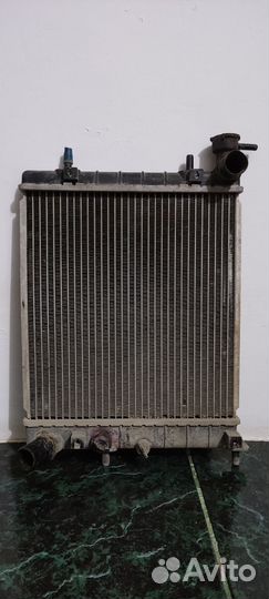 Радиатор охлаждения на hyundai accent