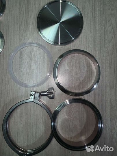 Клампы нержавейка 1,5