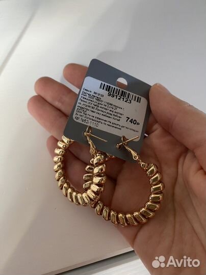 Серьги lady collection