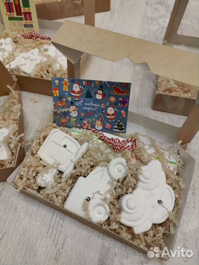 Подарочный набор гипсовых фигурок