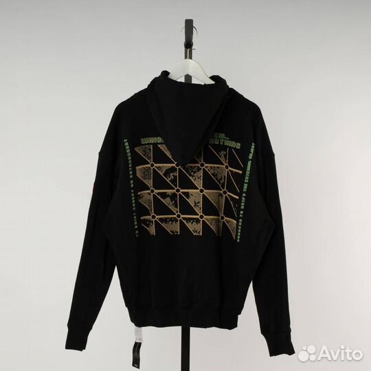 Черное худи от cavempt oversize