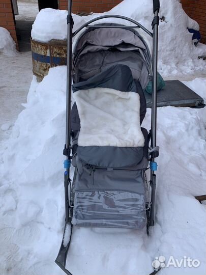 Коляска санки