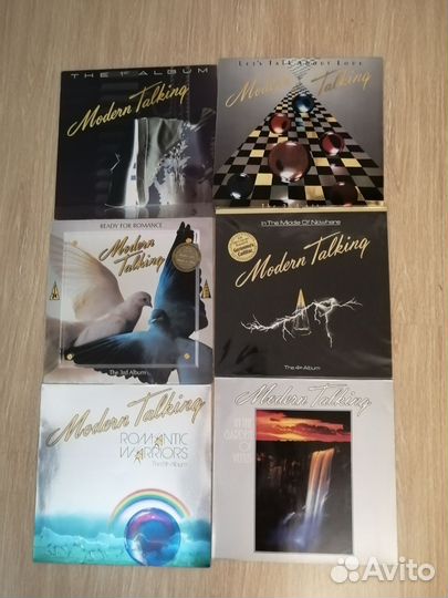 Modern talking, Hansa, Западная Германия,оригиналы