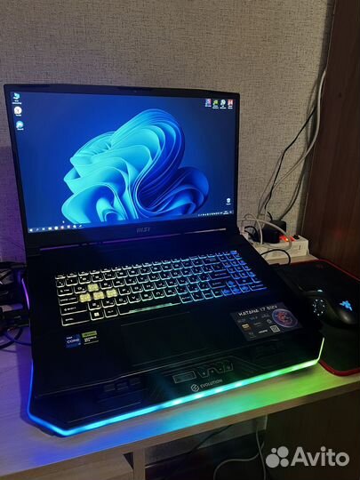 Ноутбук MSI katana 17b12v