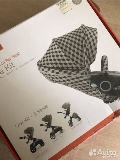 Коляска stokke trailz 3 в 1