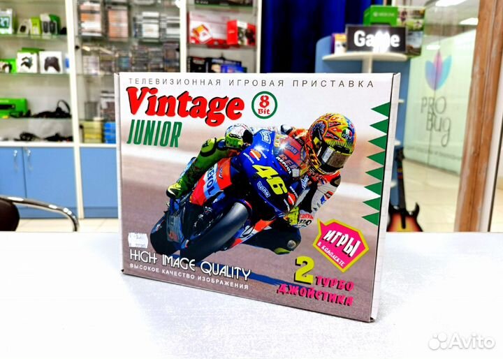 Игровая приставка Vintage Junior + 132 игры