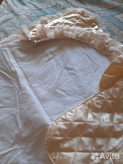 Конверт-одеяло на выписку весна-лето 2024