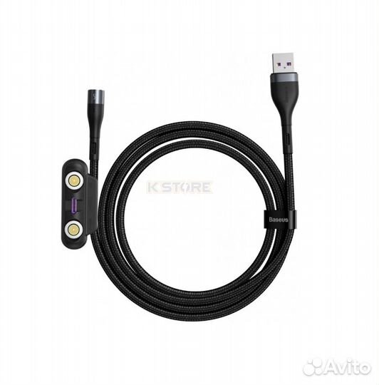 Кабель USB baseus Zinc Magnetic Safe, USB - Micro