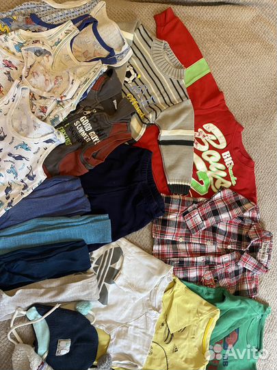 Пакет вещей для мальчика от 6 мес до 2 лет
