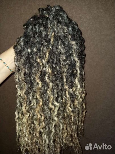 Дреды завитые комплект б/у