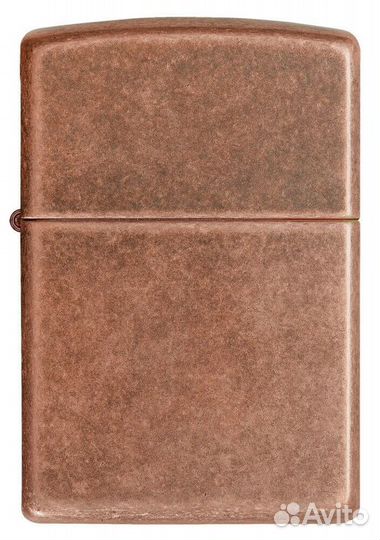 Зажигалка Zippo 201FB Antique Brass Оригинал Новая