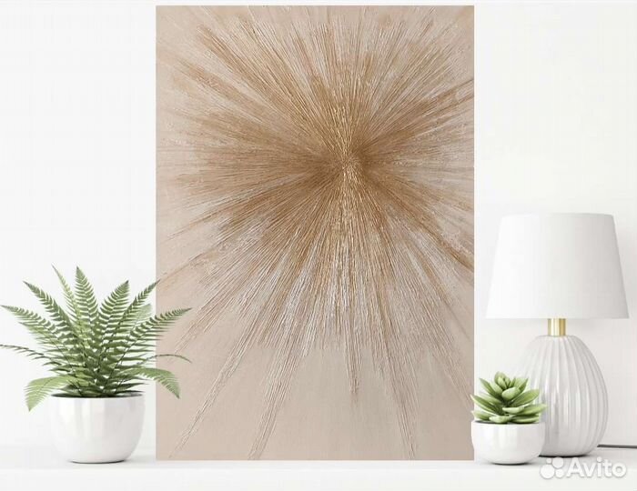 Интерьерная картина текстурная