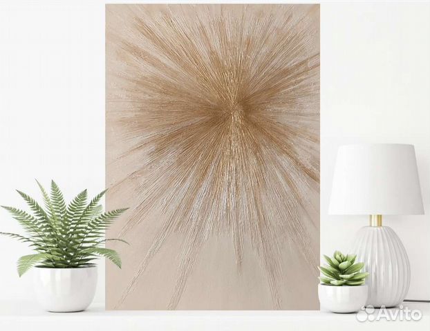 Интерьерная картина текстурная