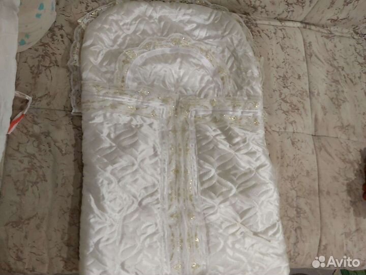 Конверт плюс одеялко на выписку из роддома