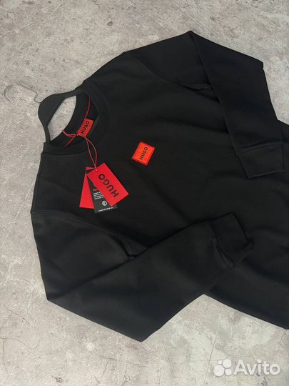 Свитшот Hugo Boss мужской черный