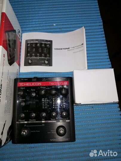 Вокальный процессор TC helicon voicetone harmony G