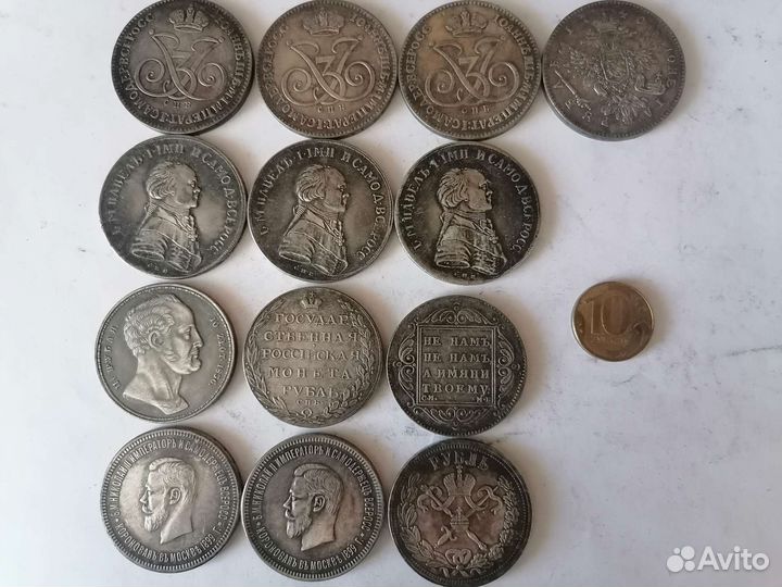 Копии царских монет