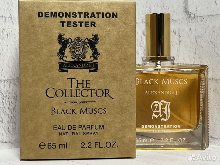 Духи alexandre j black muscs