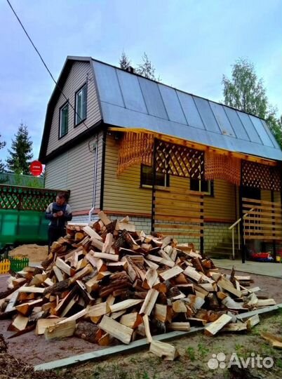 Дрова Ольха от 1 куба в Сертолово