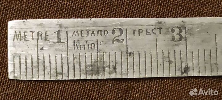 Метр складной СССР