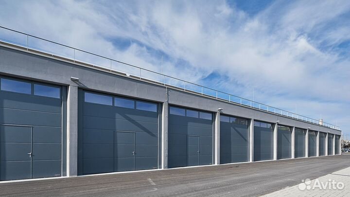 Ремонт промышленных секционных ворот