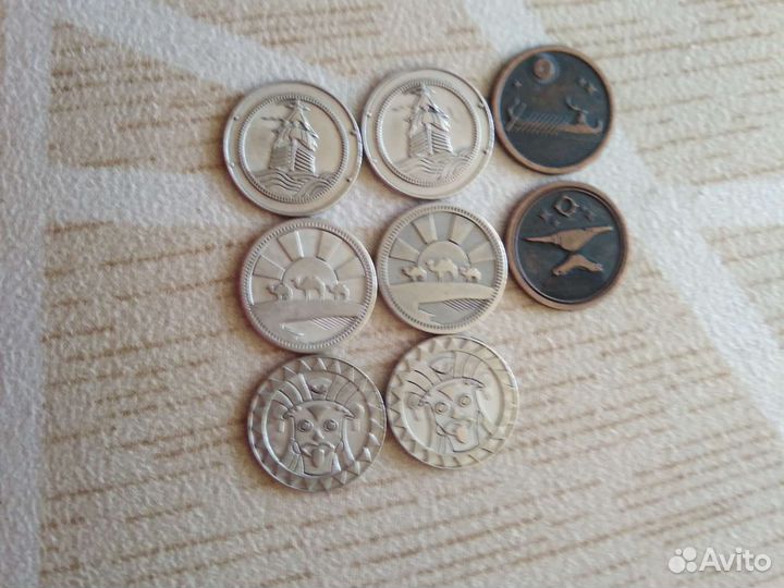 Монеты из пятерочки
