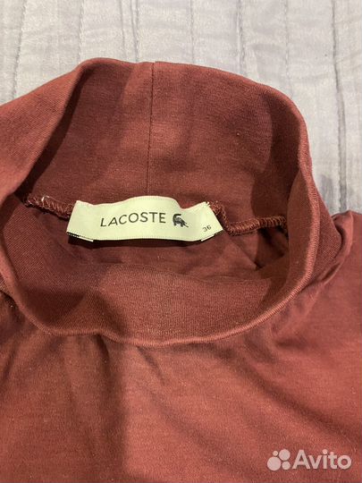 Lacoste polo женские