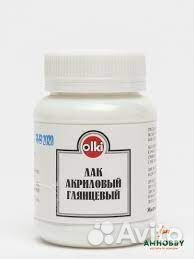 Акриловый лак глянцевый 100 мл