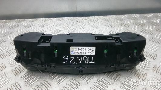 Блок управления печки и климат-контроля mercedes b