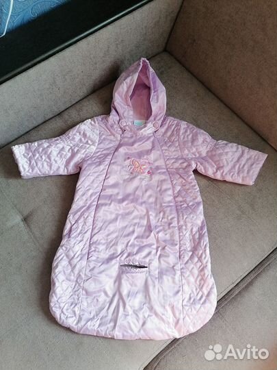 Конверт детский с отверстием для ремня безопасност