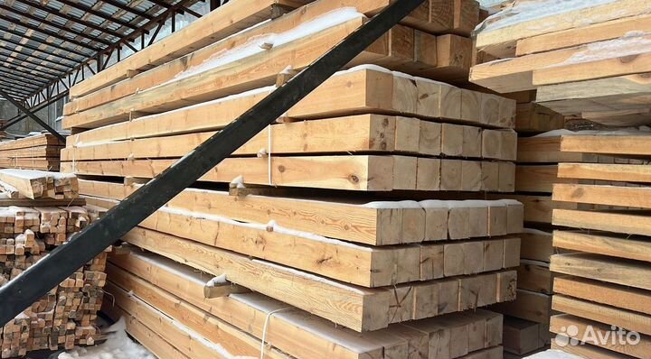 Брус обрезной 150х150х6000мм