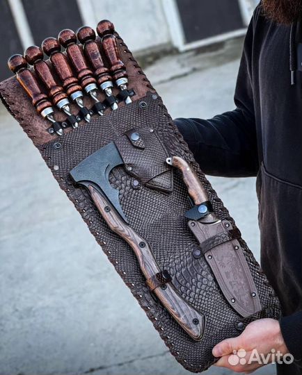 Набор для барбикю в колчане