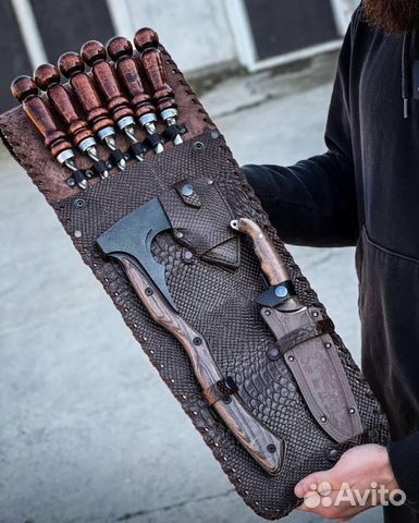 Набор для барбикю в колчане