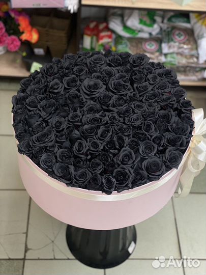 Черные розы