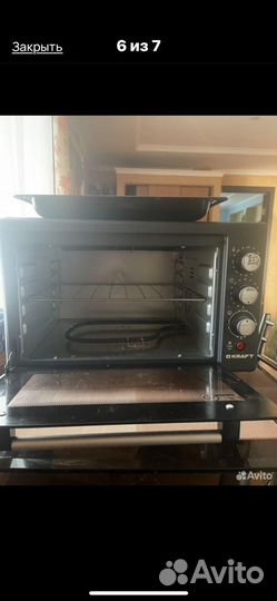 Мини печь духовка бу
